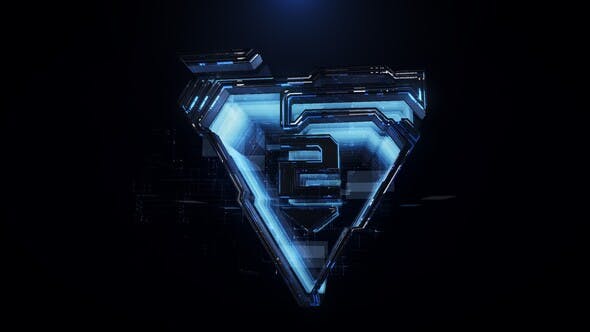 Videohive 3D tech logo 29610293