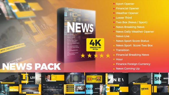 Videohive News Pack 22307759