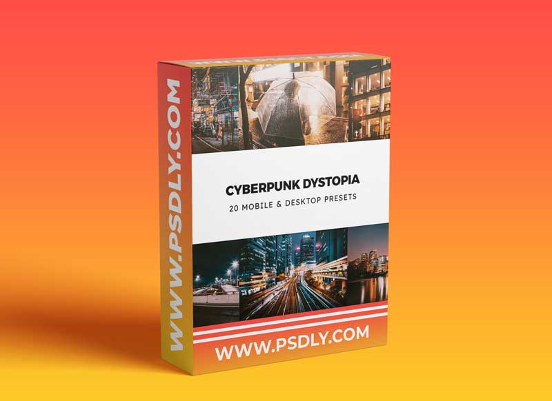20 Cyberpunk Dystopia Lightroom Presets & LUTs