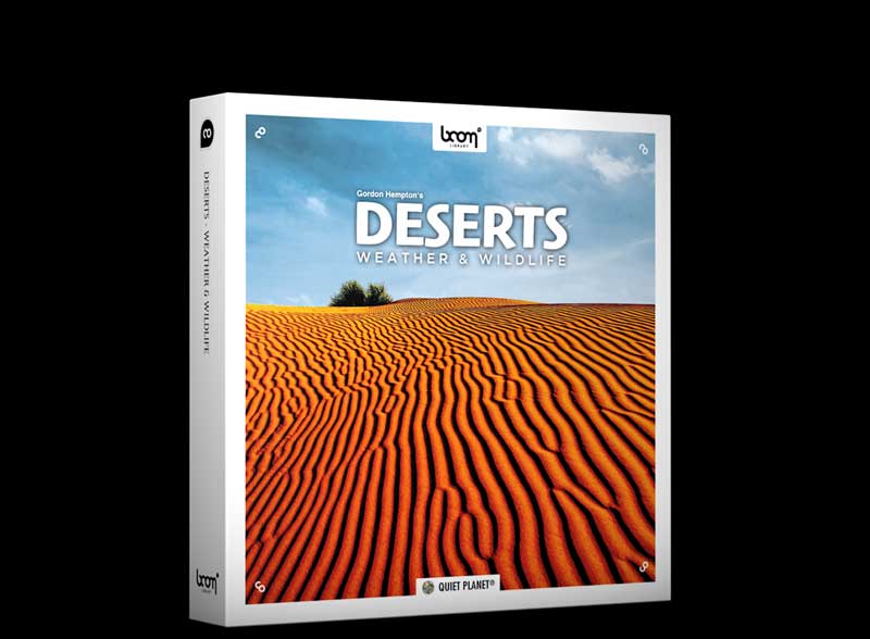 Boom Library Deserts Weather & Wildlife STEREO & SURROUND Edition
