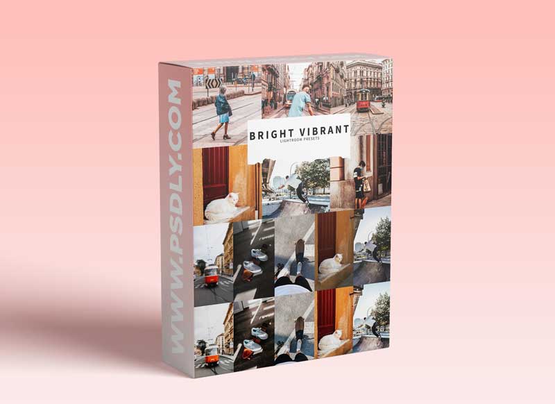 CreativeMarket - 10 Bright Vibrant Lightroom Presets 5857390