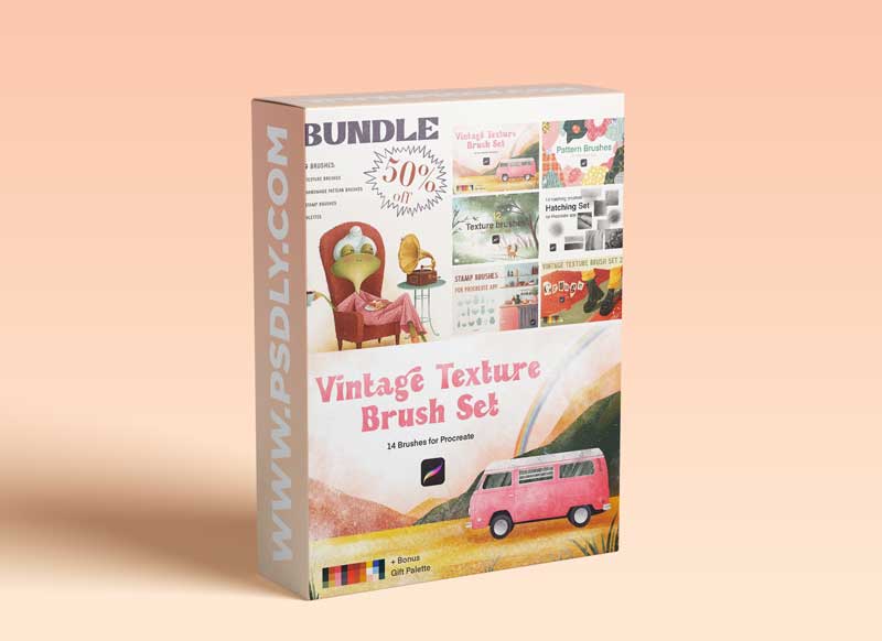 CreativeMarket - BUNDLE. Brushes for Procreate