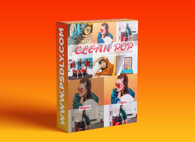 CreativeMarket - Clean Pop - Lightroom Preset Pack 5903090