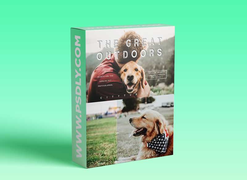 CreativeMarket - Moody Pet Photography Kit Presets 5822617