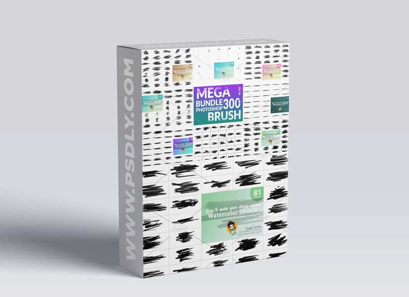 CreativeMarket - Watercolor Brush Bundle Vl 03 5746829