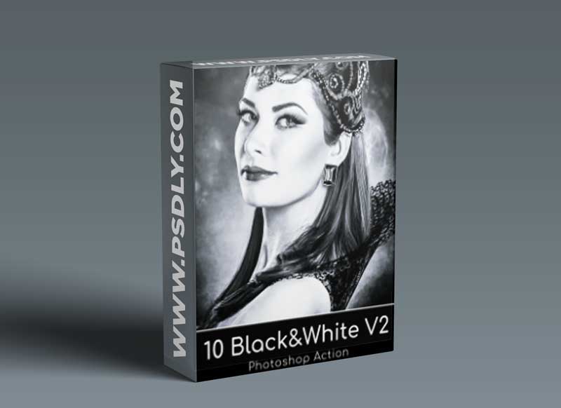 GraphicRiver - Black & White V2 photoshop action 29944731