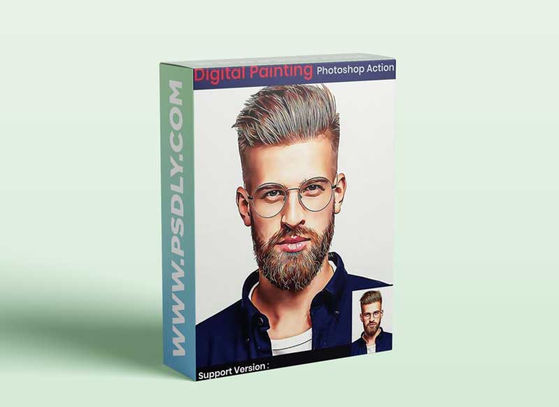 GraphicRiver - Digital Painting Photoshop Action 29902686