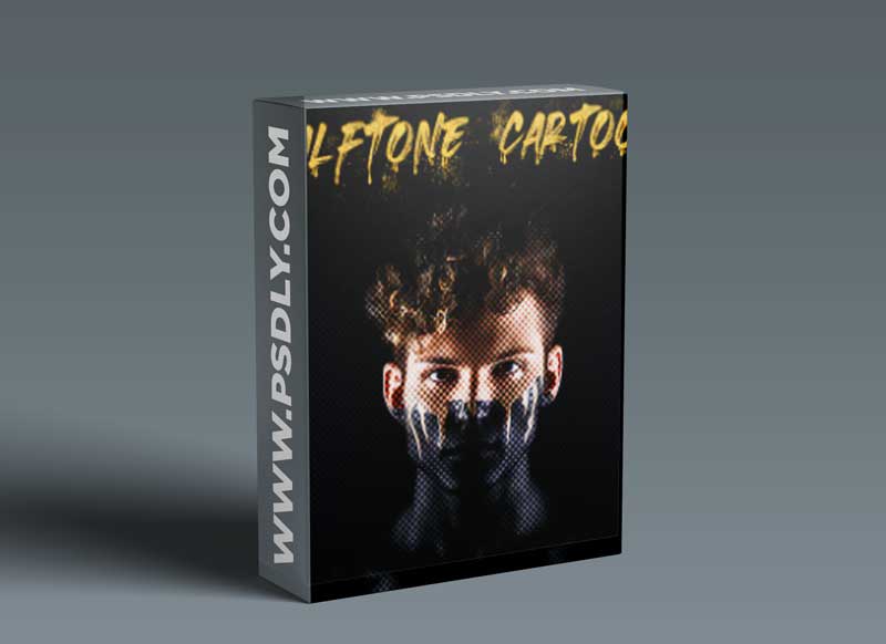 GraphicRiver - Halftone Cartoon Photoshop Action 30404744