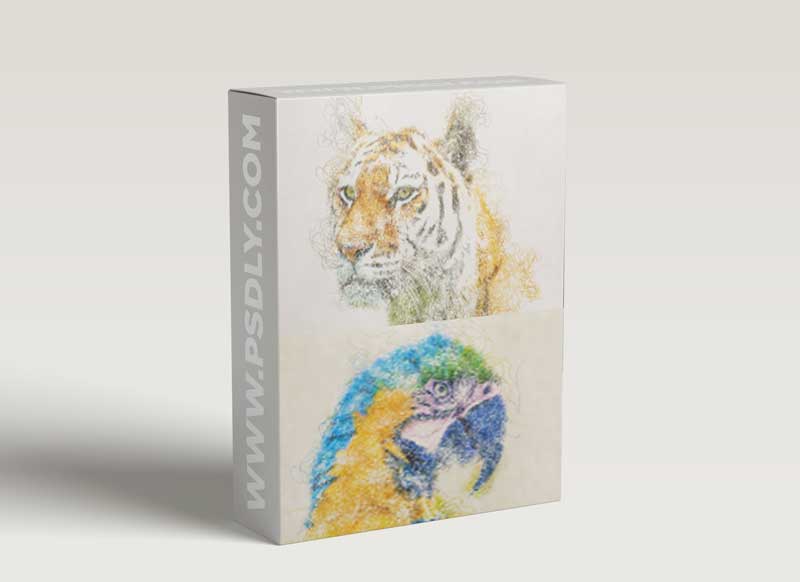 GraphicRiver - Scribbles Art Photoshop Action 30361025