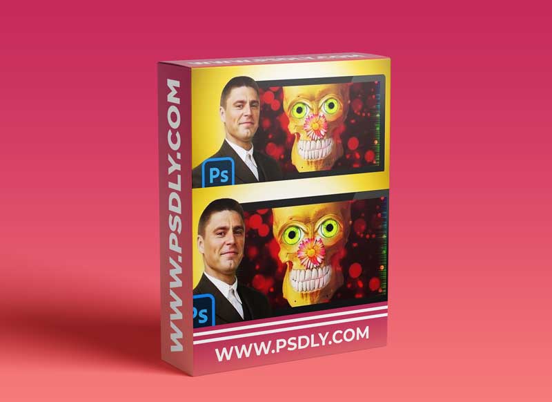 Learn how To Create a Cheeky Skull Composition in Photoshop.