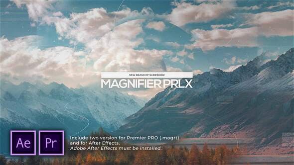 Videohive Magnifier Parallax Slideshow 30265424