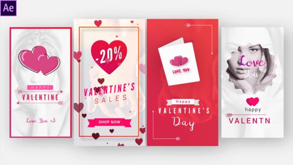 VIDEOHIVE INSTAGRAM VALENTINE STORIES 30366131
