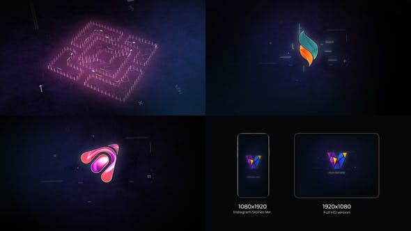 Videohive Modern Tech Logo 30486306