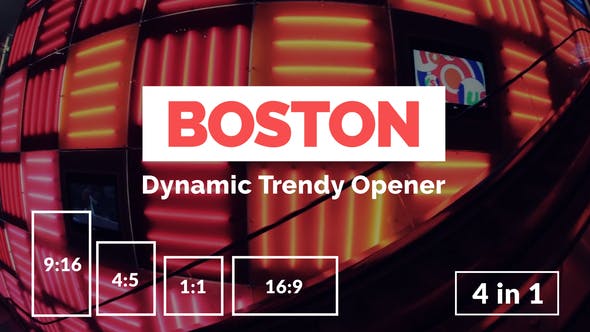 Videohive Boston Dynamic Trendy Opener 26201763