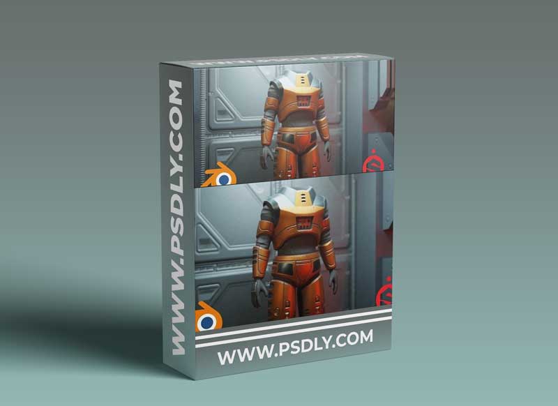 Sci-fi Armor with Blender and Substance Painter