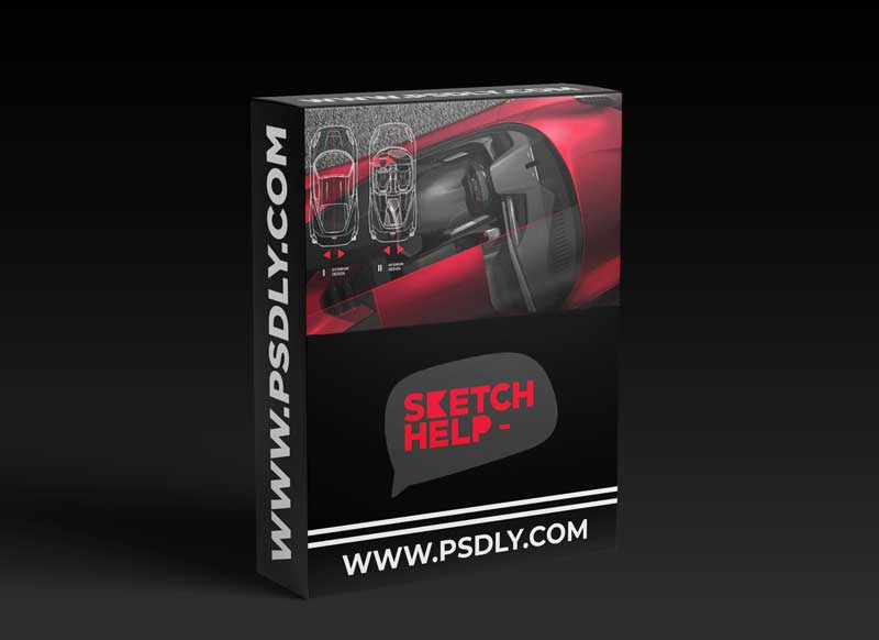 Sketch-Help 5: Automotive design Interior process