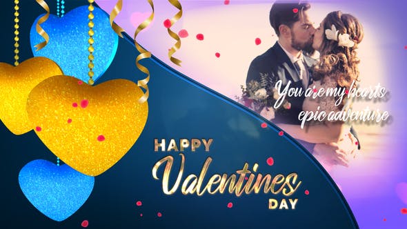 Videohive Valentines Lovely Slideshow 30466115