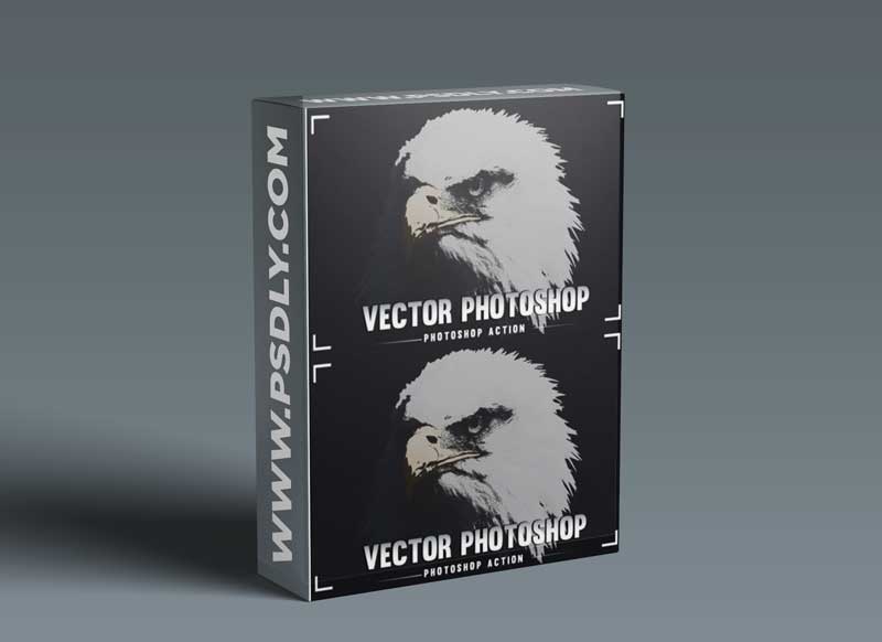 Vector Art Photoshop Action