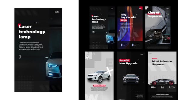 Videohive Auto stories instagram 30629898