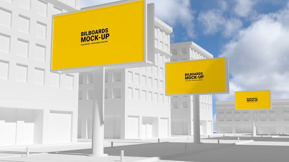 Videohive Outdoor Advertising Mockup 30904425