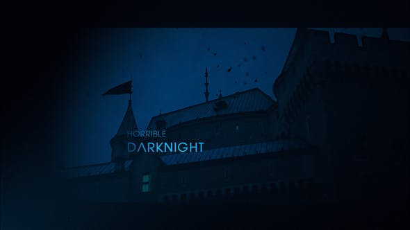 Videohive Drama Opening Horrible Darknight 24257795
