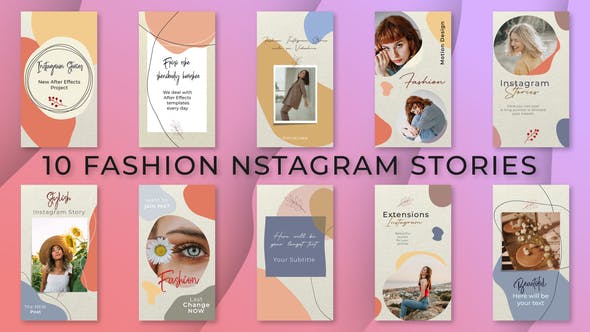 Videohive Fashion Instagram Stories 31406247