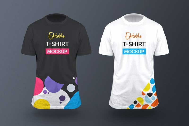 3D T-Shirt Mockup - Vol 01 LNP59SX