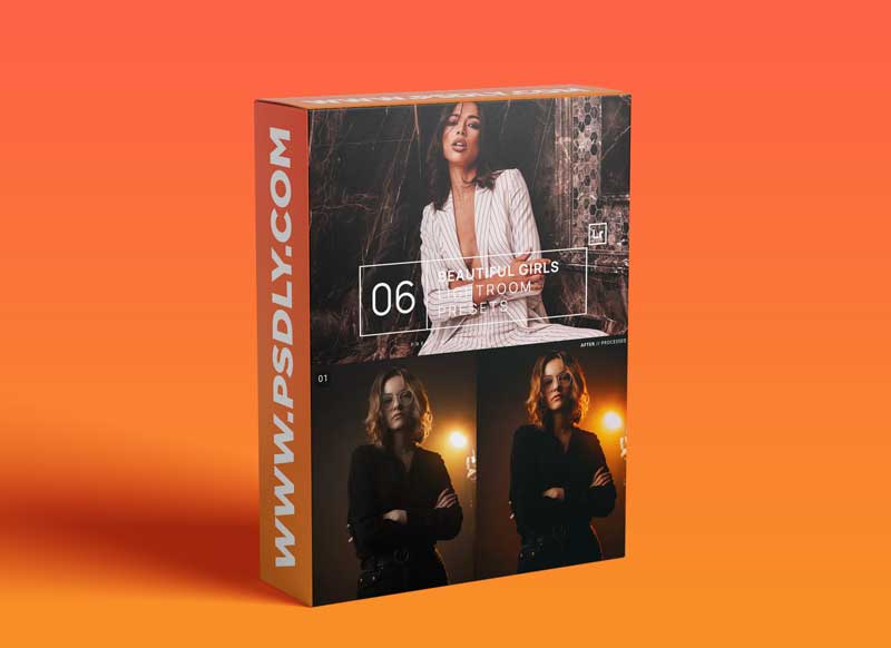 6 Beautiful Girls Lightroom Presets + Mobile