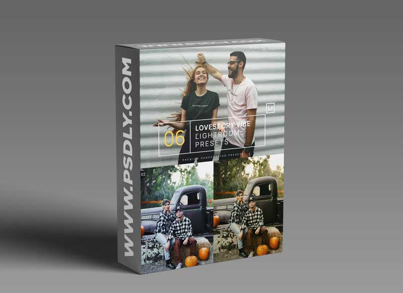 6 Lovestory Vibe Lightroom Presets + Mobile