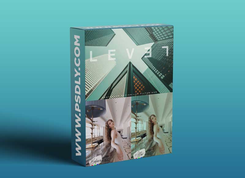 8 Level Photoshop Action, ACR LUT 9726492