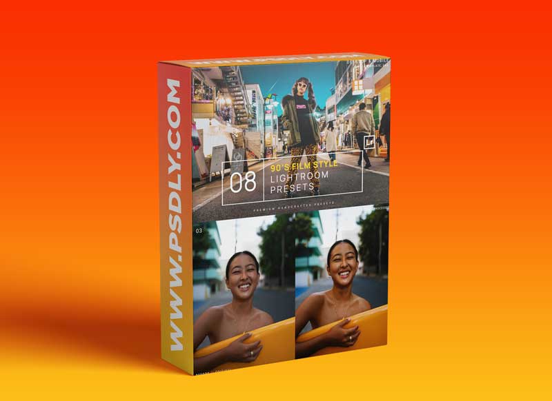 90s Film Style Lightroom Presets + Mobile