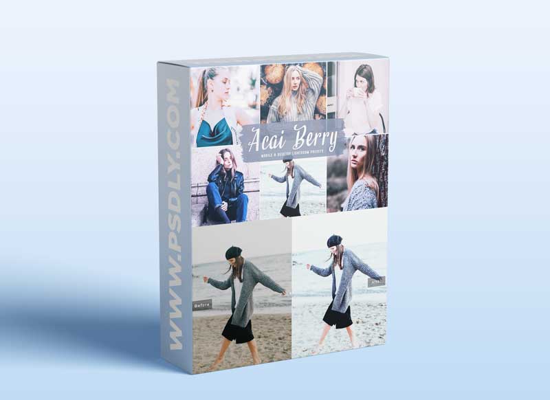 Acai Berry Mobile & Desktop Lightroom Presets