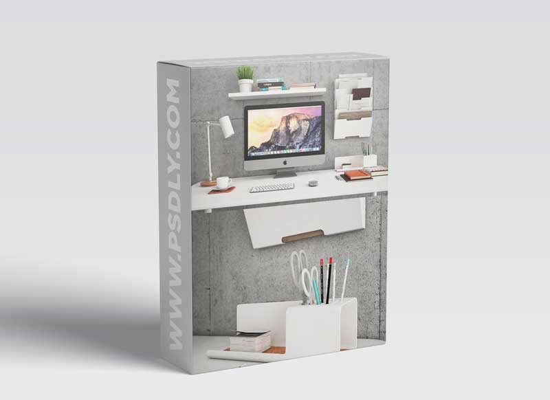 Bekant Desk with Fjallberget 3D Models Free Download