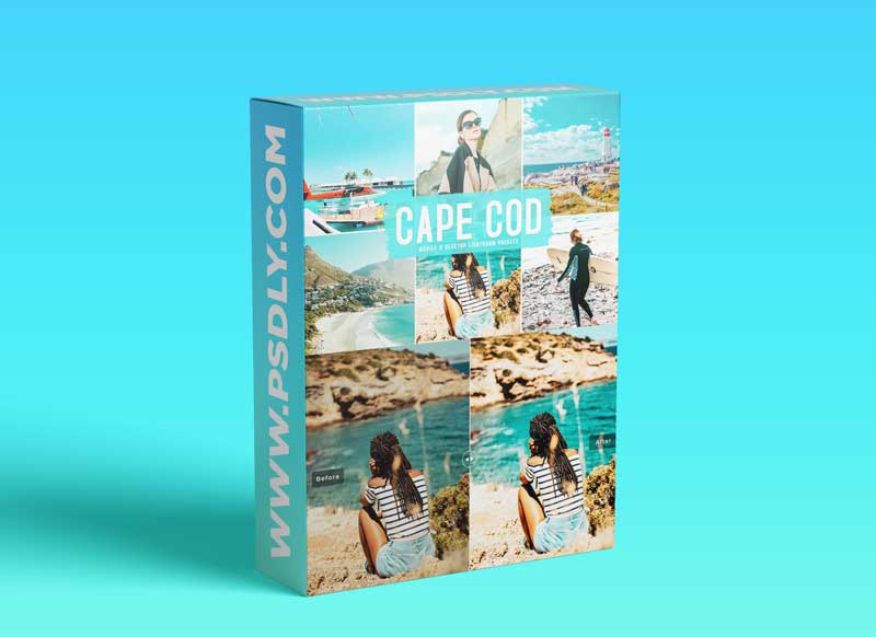Cape Cod Mobile & Desktop Lightroom Presets
