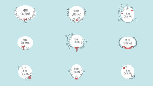 Videohive Christmas & New Year Titles Mogrt 29593736