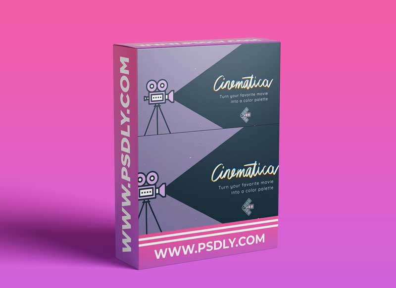 Cinematica: Create your color palette based on your favorite movies