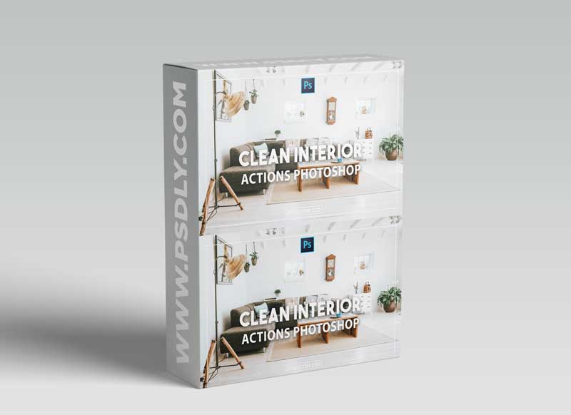 Clean Interior Photoshop Actions
