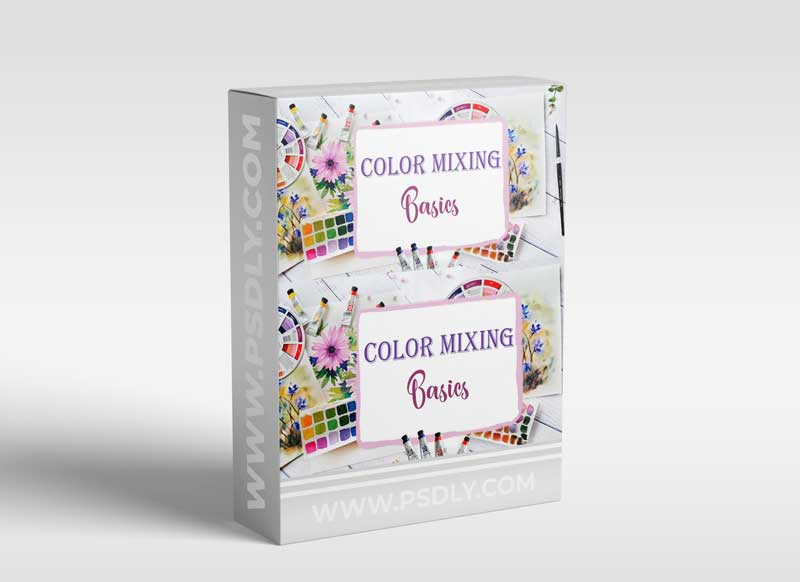 Color Mixing Basics in Watercolors for Beginners: learn to use a limited color palette