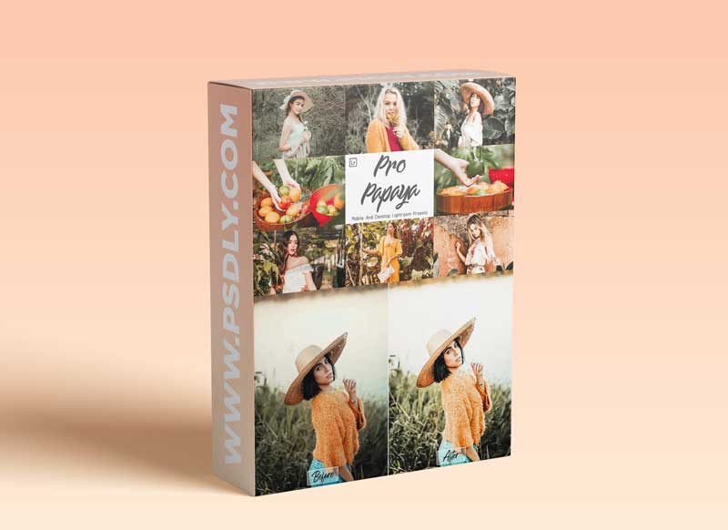 CreativeMarket - 14 Pro Papaya Mobile & Lightroom 5958044