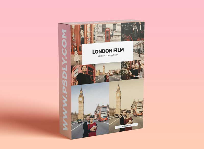 CreativeMarket - 20 London Film Lightroom Presets 5947724