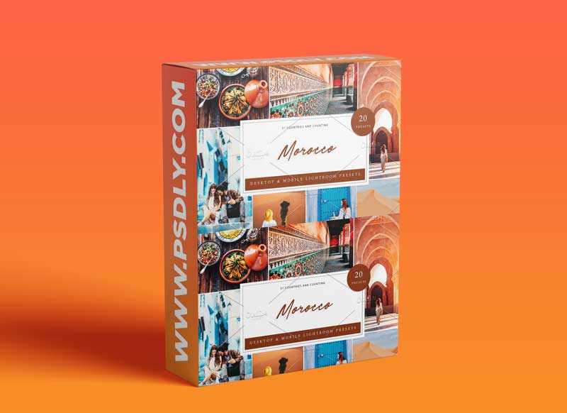 CreativeMarket - 20 x Lightroom Presets, Morocco 5962635