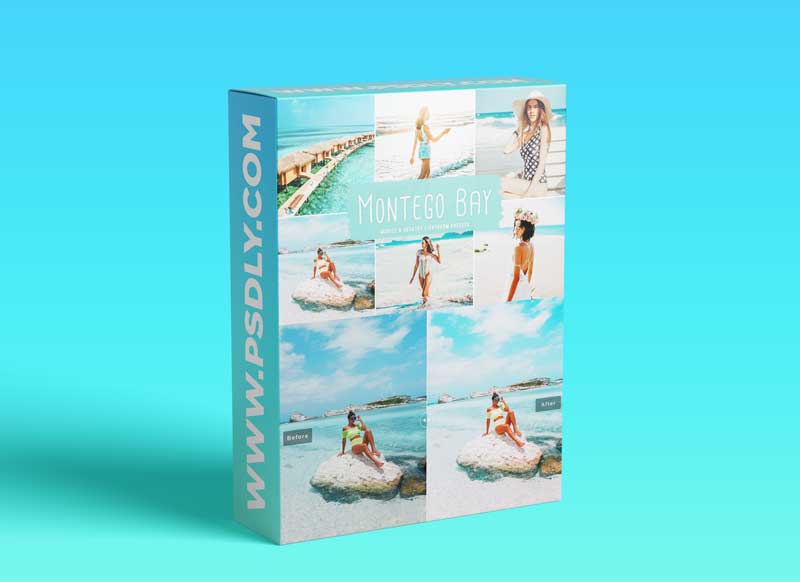 CreativeMarket - Montego Bay Pro Lightroom Presets 6013016