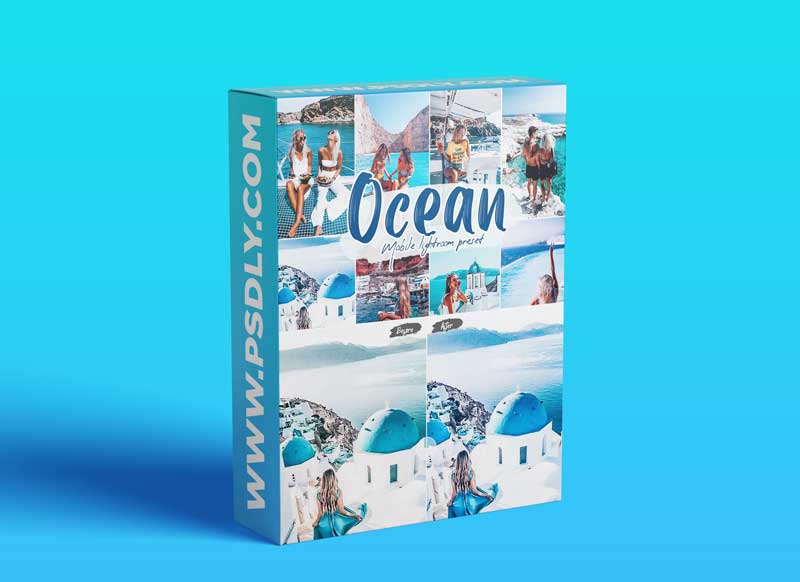 CreativeMarket - Ocean Lightroom Presets 5868194