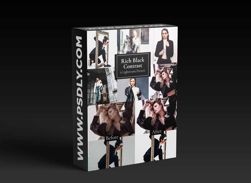CreativeMarket - Rich Black Contrast Preset Lightroom 5884735