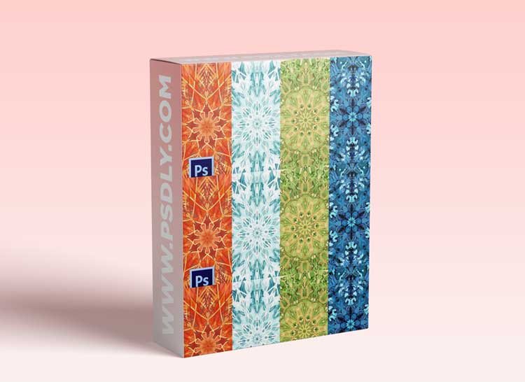 Digital Illustration: Colorful Mandalas On Photoshop Inspired By Nature