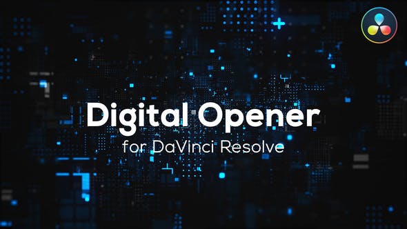 Videohive Digital Technology Opener for DaVinci Resolve 31013369