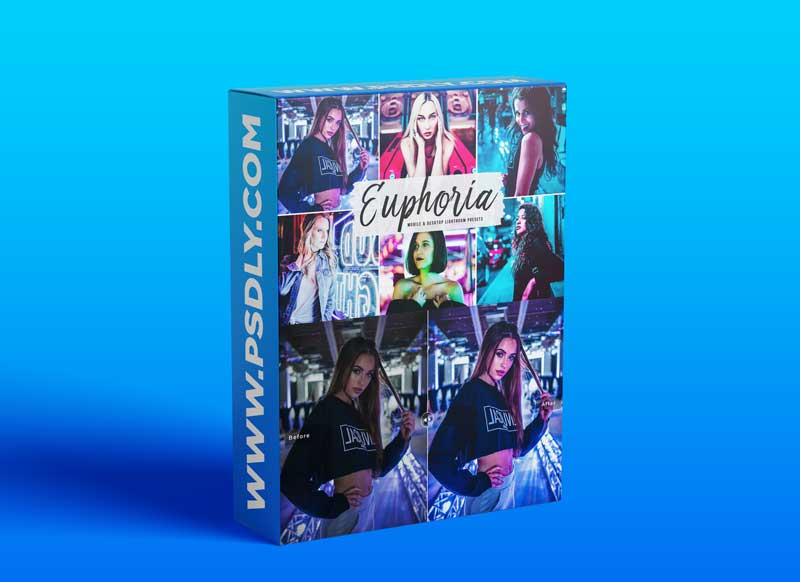 Euphoria Mobile & Desktop Lightroom Presets
