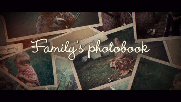 Videohive Family's Photo Book 31092502
