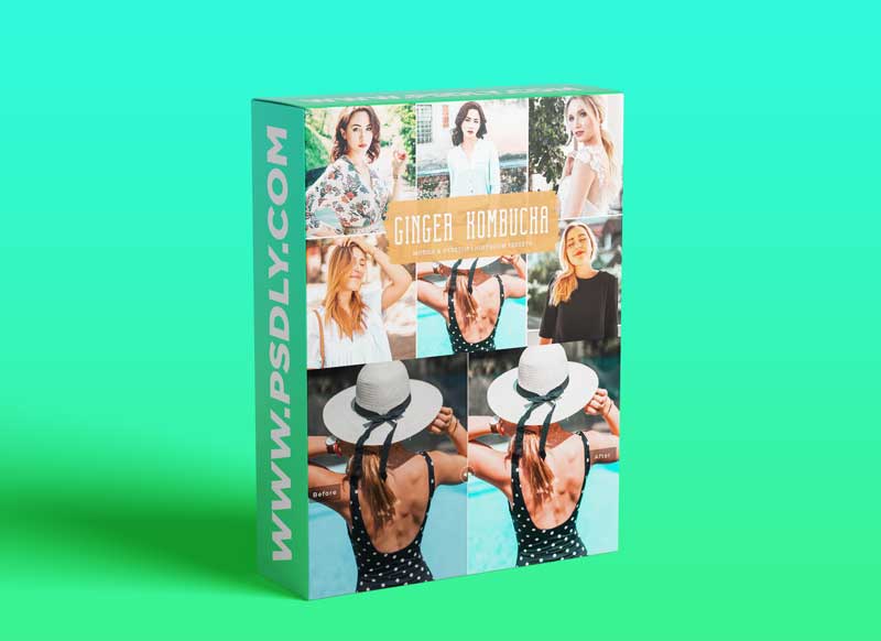 Ginger Kombucha Mobile & Desktop Lightroom Presets