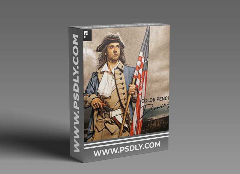 GraphicRiver - Color Pencil Drawing Photoshop Action 30508007